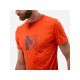 5. MILLET Kamet Map Ts Ss M Herren-T-Shirt rot