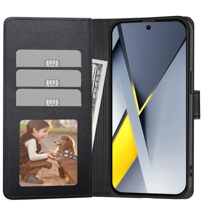2. Tech-Protect Wallet-Hülle für Xiaomi Poco F8 – Schwarz