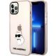 Karl Lagerfeld Choupette Collection Hülle für iPhone 12 / 12 Pro – Pink