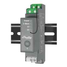 Shelly Qubino Wave Pro 2 Leistungsrelais Grau