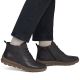 7. Damen-Ankle-Boots aus Leder, gefüttert, braun, Rieker Z0022-25