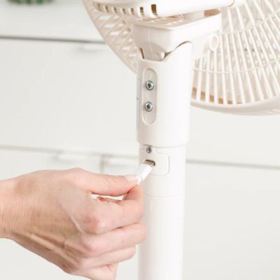 4. Taurus Boreal 12 Go Ø34cm Kabelloser Standventilator