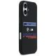 4. BMW M Silikonhülle mit horizontaler Linie und MagSafe-Funktion für iPhone 17 - Schwarz