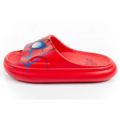 2. Leomil Jungen-Flip-Flops Spiderman hellrot, Märchenmotiv Marvel