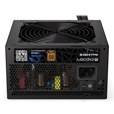 11. ENDORFY Vero L6 Netzteilmodul 550 W 24-Pin ATX Schwarz