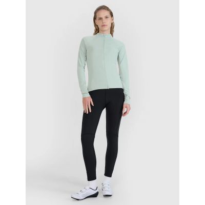 8. Damen-Radleggings mit Gelschaumpolsterung und Hosenträgern 4F 4FWSS25TFTIF331-20S
