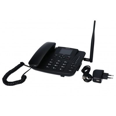 4. MaxCom Comfort MM41D Smartphone-Anrufername und -ID, Schwarz