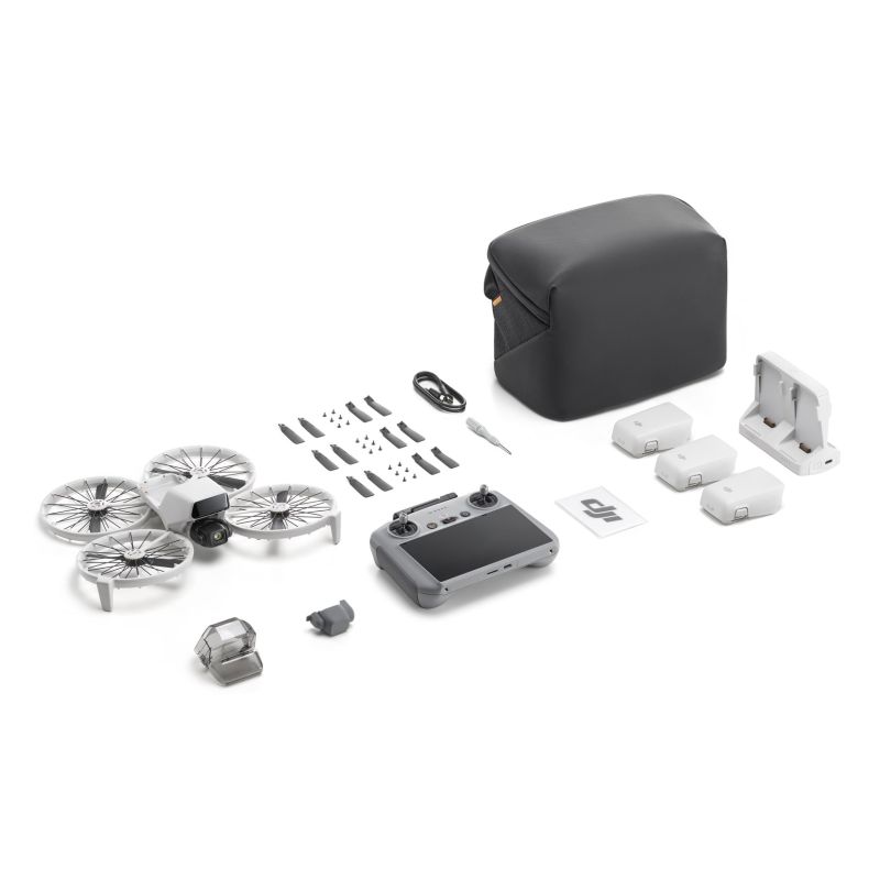 12. DJI Flip Fly More Combo RC 2 4-Rotor-Quadrocopter 48 MP 3840 x 2160 px 3110 mAh Schwarz, Weiß