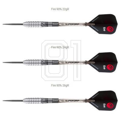 3. Harrows Fire 90% Steeltip Darts HS-TNK-000013097