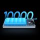 17. Baseus Adaman2 Powerbank mit Digitalanzeige 2x USB-A / 1x USB-C 10000mAh 30W - Weiß