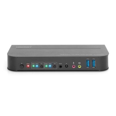 10. Digitus KVM-Switch, 2 x 1 HDMI, HDMI-Ausgang, USB, 4K x 2K bei 60 Hz