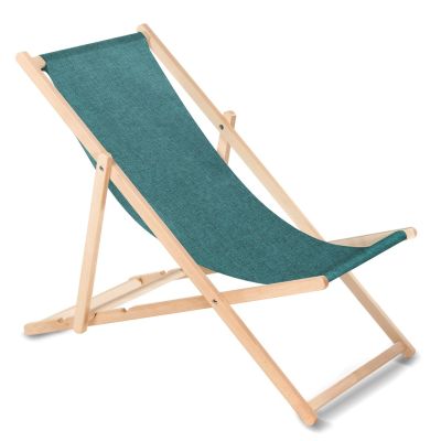 GRÜNBLAUER KLASSISCHER BECKEN-DECKSTUHL MELANGE GB183M TÜRKIS