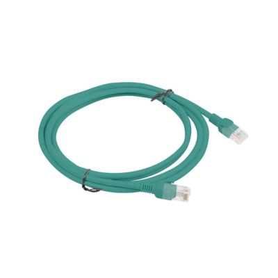3. Patchkabel Kat. 5e UTP 0,25 m Grün Fluke geprüft Lanberg 10er-Pack