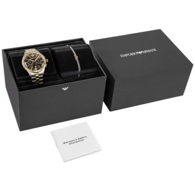 8. Emporio Armani Dario Chronograph Herrenuhr AR80084SET + Box
