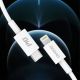 6. Dudao L6X USB-C - Lightning PD 20W 1m Kabel - Weiß