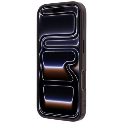 5. BMW Logo-Schutzhülle mit mattierter IML-Oberfläche und Metalllogo (MagSafe) für iPhone 18 Pro Max / 17 Pro Max – Burgunderrot