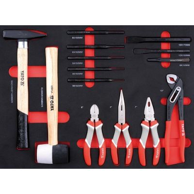 7. YATO Werkstattschrank + 211 Werkzeuge 55290