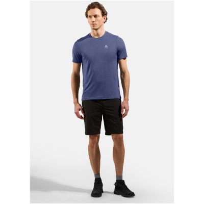 2. Herren-T-Shirt Odlo F-DRY, Rundhalsausschnitt, kurze Ärmel, blau
