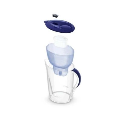 4. Brita Marella Filterkanne + 4 MaxtraProPP-Kartuschen (2,4 l; blau)