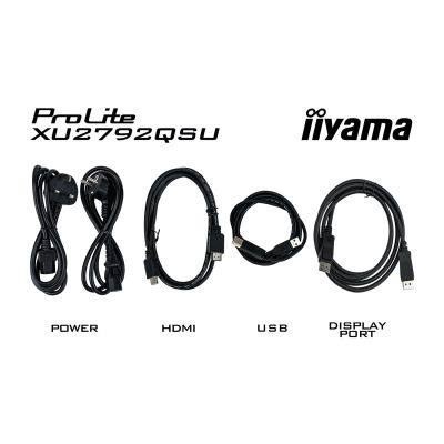 8. iiyama ProLite Computermonitor 68,6 cm (27") 2560 x 1440 px Dual WQHD LED Schwarz