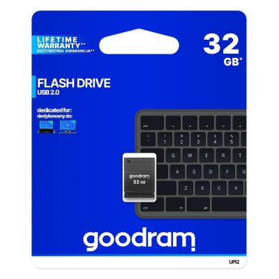 GoodRam Piccolo UPI2-0320K0R11 (32 GB; USB 2.0; schwarz)