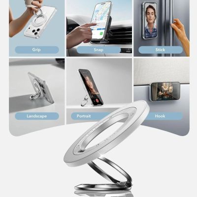 3. ESR Magnetische HaloLock MagSafe Handyhalterung – Weiß