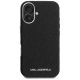 3. Karl Lagerfeld FW Stamped Karl MagSafe iPhone 16 Hülle - Schwarz
