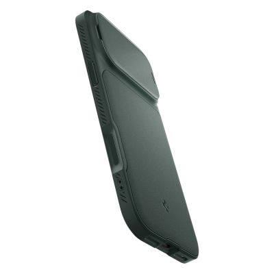 9. Spigen Optik Armor MagSafe Case für iPhone 17 Pro Max - Grün