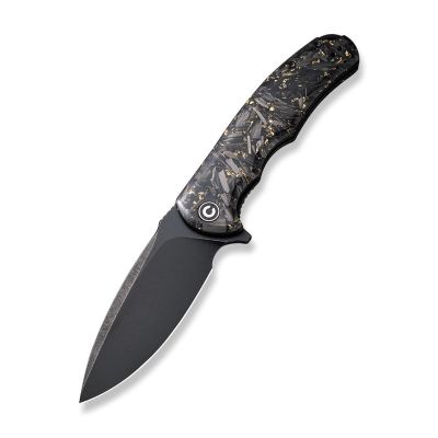 CIVIVI Praxis Shredded Carbon Gold Messer