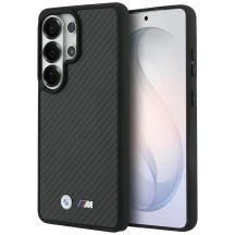 BMW M Kevlar Logo MagSafe Hülle für Samsung Galaxy S26 Ultra - Schwarz