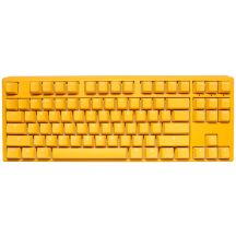 Ducky One 3 Gelbe TKL Gaming-Tastatur USB Deutsch Gelb