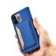 6. Magnetkartenetui für Samsung Galaxy S23 Flip Cover Wallet Stand blau