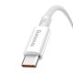 4. Baseus Superior Series 100W USB-A-auf-USB-C-Kabel 0,25 m – Weiß