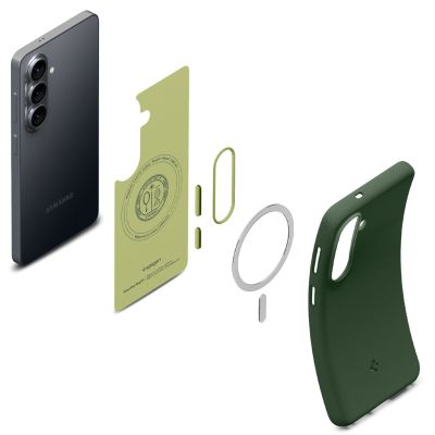 17. Spigen Nano Pop Mag MagSafe Hülle für Samsung Galaxy S26 - Grün