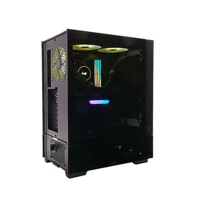 2. InWin Modfree Base Big-Tower gehärtetes Glas - schwarz