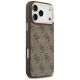 4. Guess 4G PU Classic Logo MagSafe Case für iPhone 17 Pro Max - Braun
