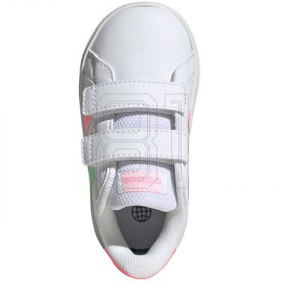 2. Adidas Grand Court Lifestyle Hook and Loop Jr HP8917 Schuhe