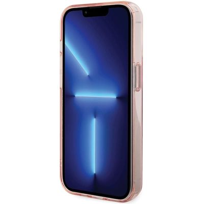 5. Karl Lagerfeld KLHMP15XHMRSCHP iPhone 15 Pro Max 6,7" rosa/rosa Hardcase Ringständer Choupette Head MagSafe