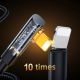10. Joyroom Gaming-Kabel S-CL020A6 Lightning (gewinkelt) / USB-C (gerade) 20 W 1,2 m – schwarz