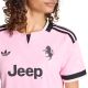 5. adidas Juventus 26/27 Auswärtstrikot, kurz geschnitten, Damen, Pink/Schwarz, KB8842