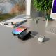 12. Powerbank SBS 10000 mAh 20W mit integriertem USB-C-Kabel und Digitalanzeige - schwarz