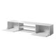 2. TV-Schrank SLIDE 200K 200x40xH37 cm, komplett in Weiß Hochglanz