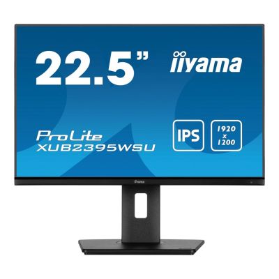 17. iiyama ProLite XUB2395WSU-B5 Computermonitor 57,1 cm (22,5") 1920 x 1200 px WUXGA LCD Schwarz