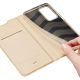 8. Dux Ducis Skin Pro Holster Cover Flip Cover für Xiaomi Poco F4 5G Gold