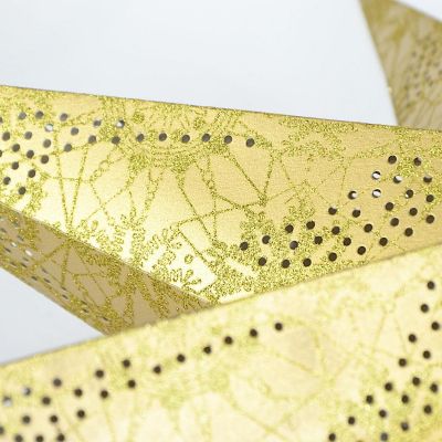5. Dekorativer Papierstern, 45 cm, Gold