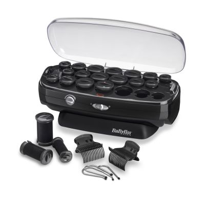 BaByliss Thermo-Keramik-Lockenwickler-Set, Schwarz, Edelstahl, 50 W, 2 m