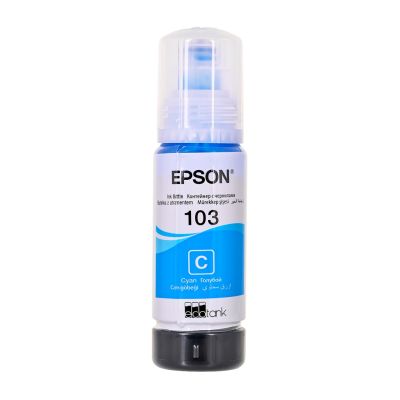 4. Epson C13T00S24A Tinte (Original 103; 65 ml; blau)