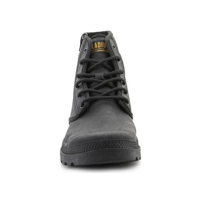 3. Palladium PAMPA HI COATED U 74375-008-M Schwarze Schuhe