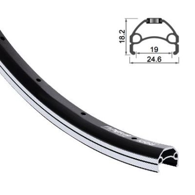 VIPER Felge 28'' 622x19 schwarz 36 Loch