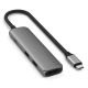 4. Satechi 4-in-1 USB-C Slim Multiport-Adapter 4K (Space Grau)